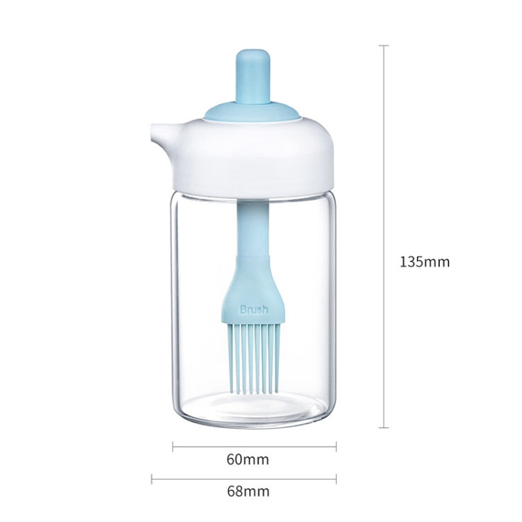 2 PCS Kitchen BBQ High Temperature Resistant Brush Press Oil Control Oiler