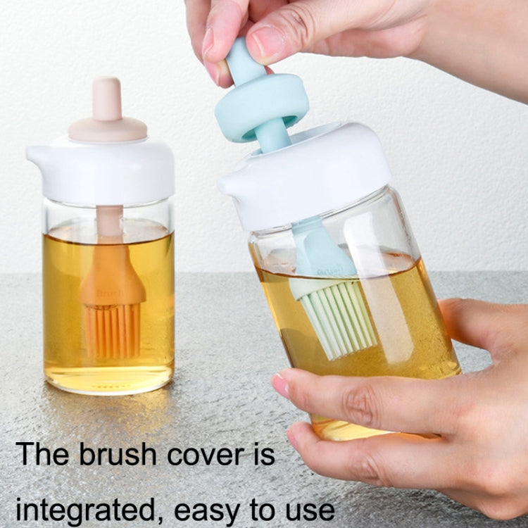 2 PCS Kitchen BBQ High Temperature Resistant Brush Press Oil Control Oiler