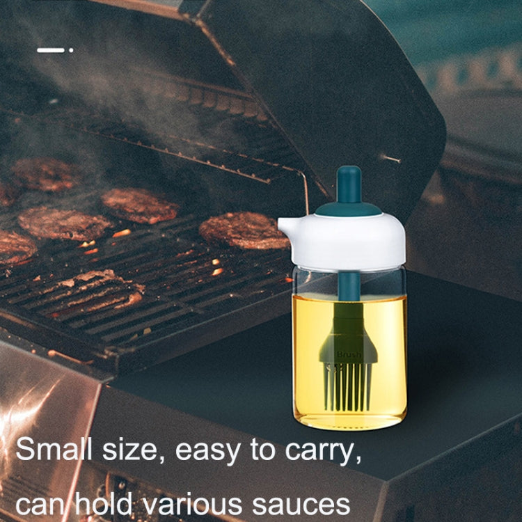 2 PCS Kitchen BBQ High Temperature Resistant Brush Press Oil Control Oiler