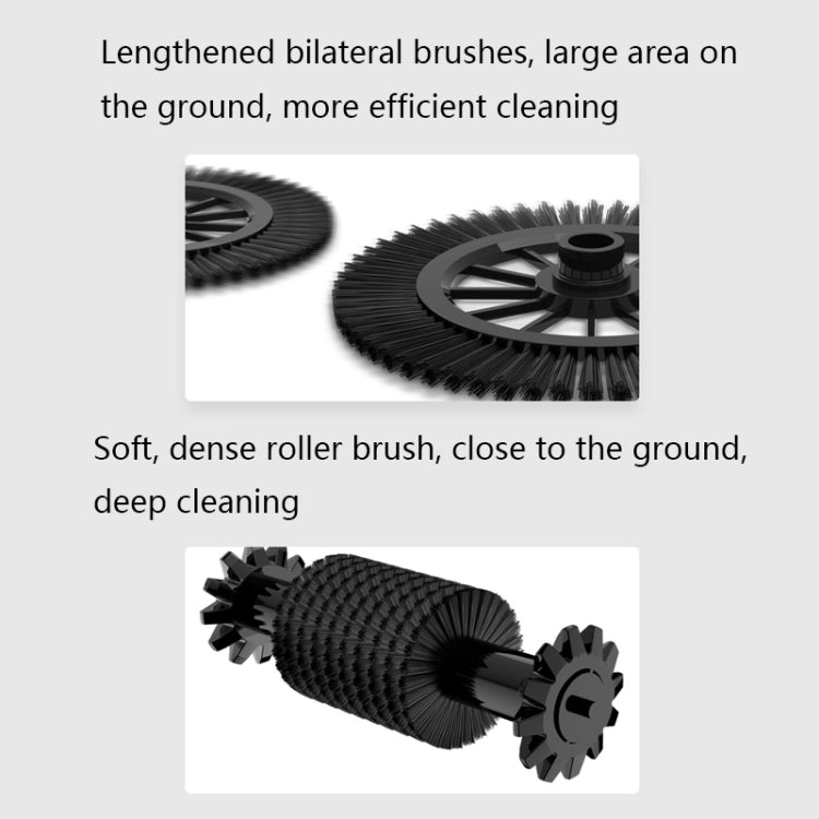 X2 Gear-assisted Walk-behind Sweeper, Specification: with 3 Rags