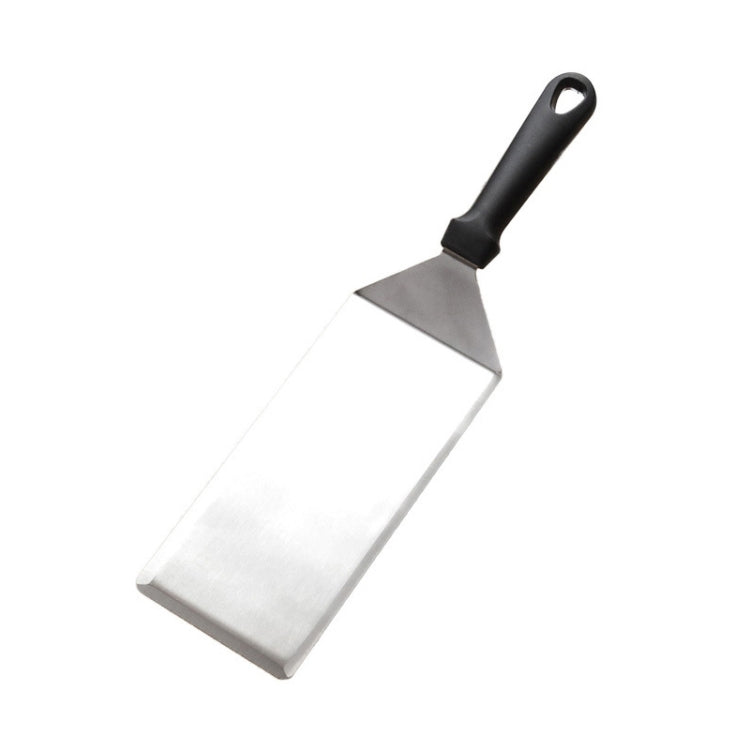 2 PCS Stainless Steel Pizza Spatula Multi-function Pancake Spatula, Specification: 375mm (Square)