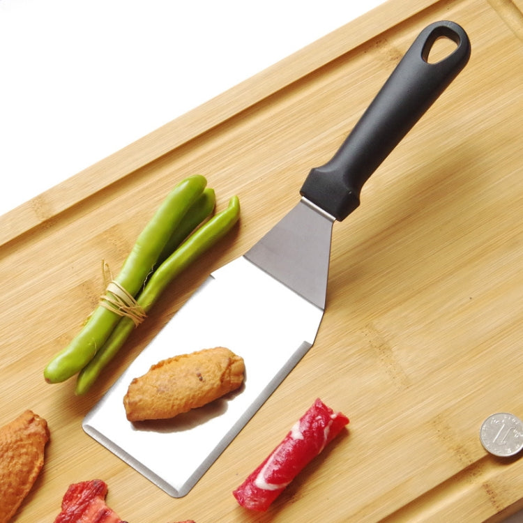 2 PCS Stainless Steel Pizza Spatula Multi-function Pancake Spatula, Specification: 375mm (Square)