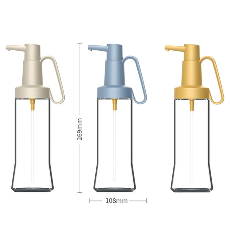 Kitchen Press Quantitative Transparent Oiler Seasoning Bottle