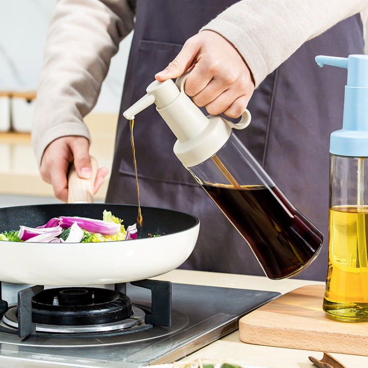 Kitchen Press Quantitative Transparent Oiler Seasoning Bottle