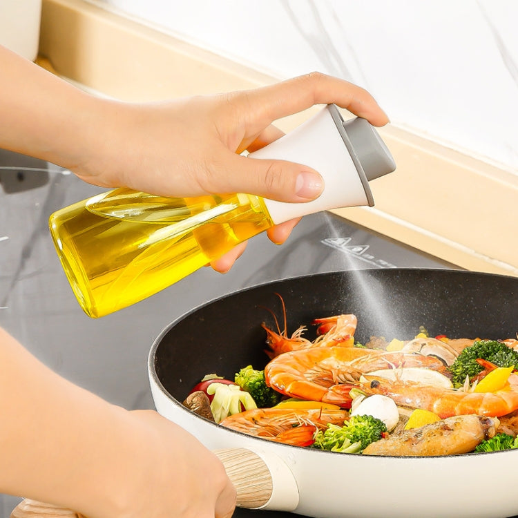 2 PCS Large-caliber Press-type Cooking Barbecue Oil Spray Bottle