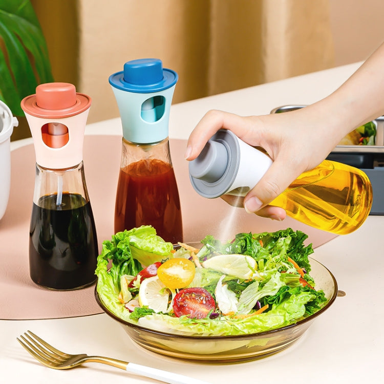 2 PCS Large-caliber Press-type Cooking Barbecue Oil Spray Bottle