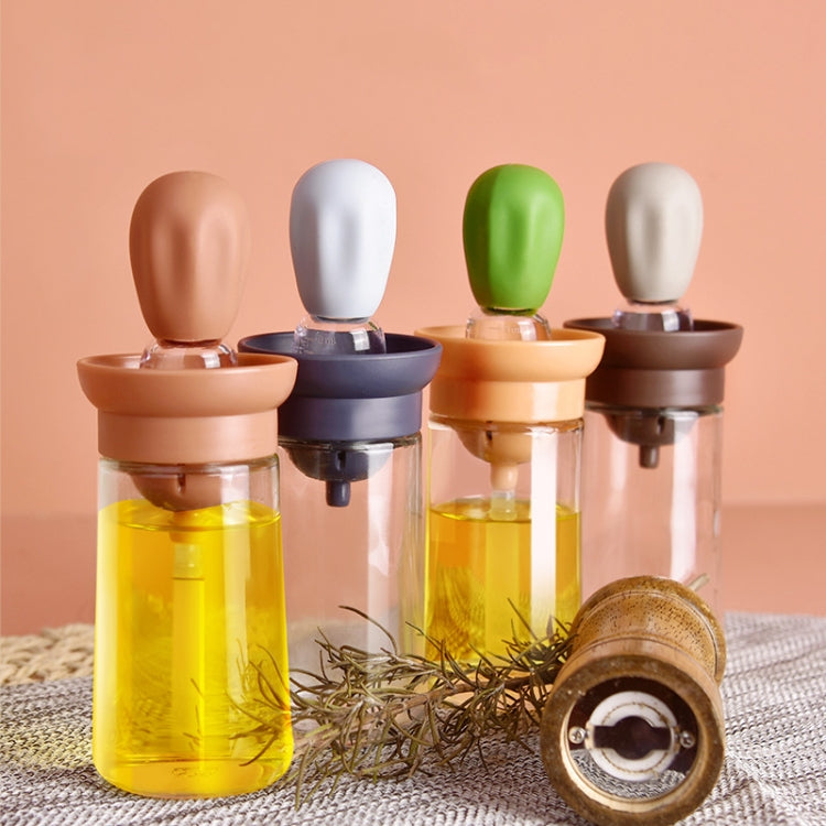 Kitchen Baking BBQ Silicone Brush Oil Bottle