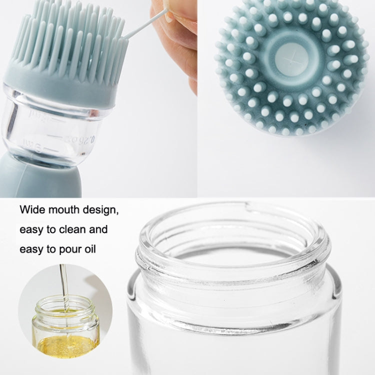 Kitchen Baking BBQ Silicone Brush Oil Bottle