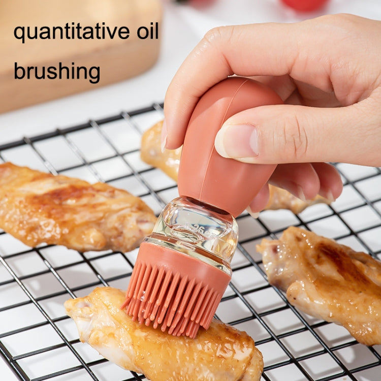 Kitchen Baking BBQ Silicone Brush Oil Bottle