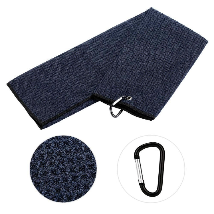Hook Towel + Club Cleaning Brush Golf Cleaning Set