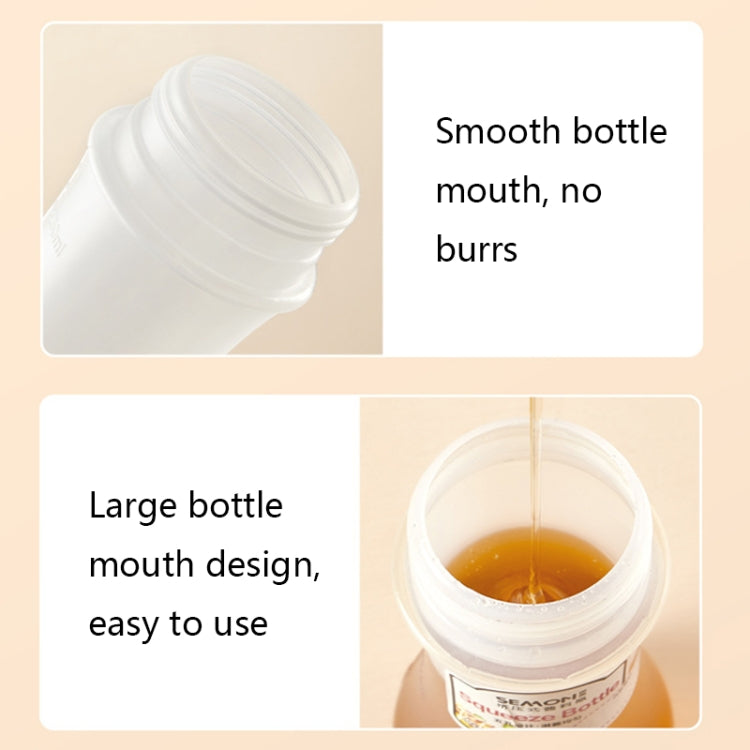 2 PCS DX220112 Perforated Ketchup Honey Salad Dressing Squeeze Bottle with Lid