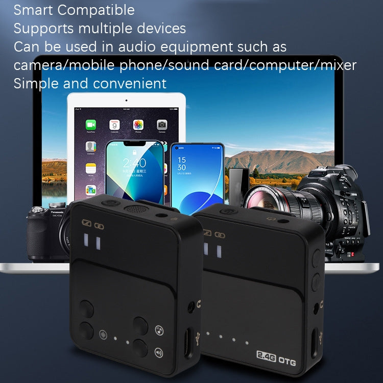 Bluetooth Reverbea Noise Reduction Recording Mini Portable Interview Mobile Live Equipment