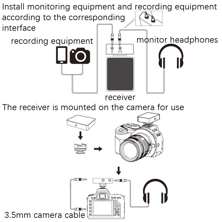 Bluetooth Reverbea Noise Reduction Recording Mini Portable Interview Mobile Live Equipment