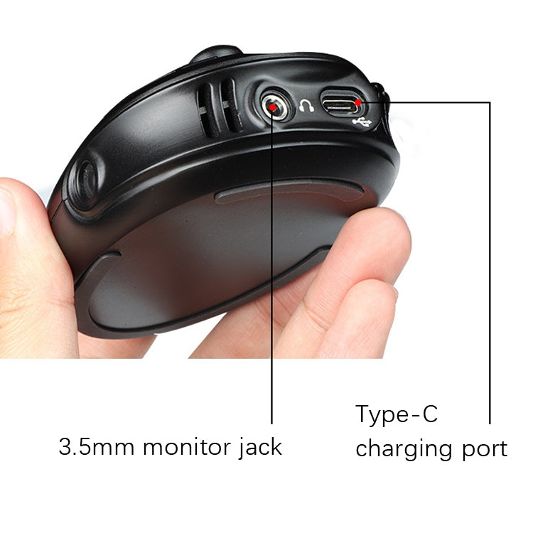 RGB Lights USB Computer Microphone Built-In Speaker Desktop Microphone(Black)