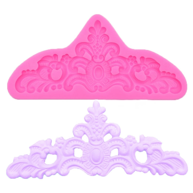 2 PCS Retro Embossed Fondant Chocolate Cake Silicone Mold