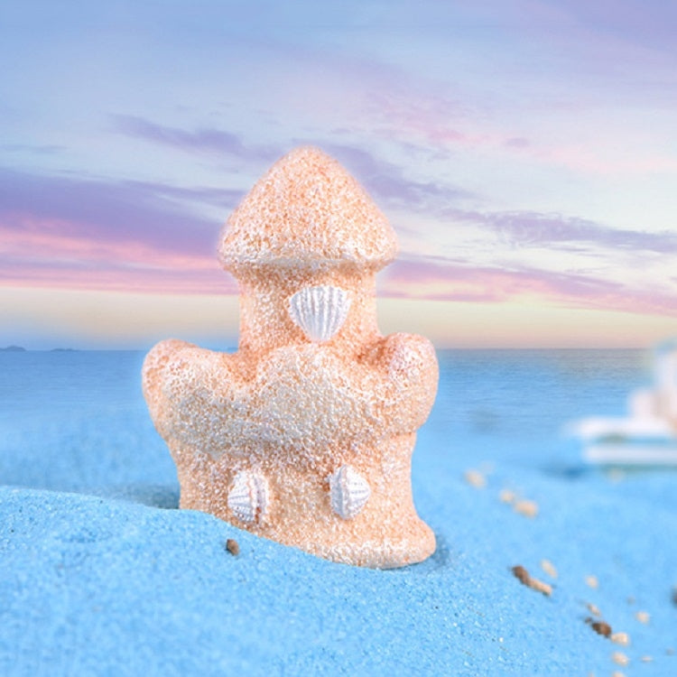 10 PCS Beach Ocean Series Resin Craft Ornament Mermaid 2