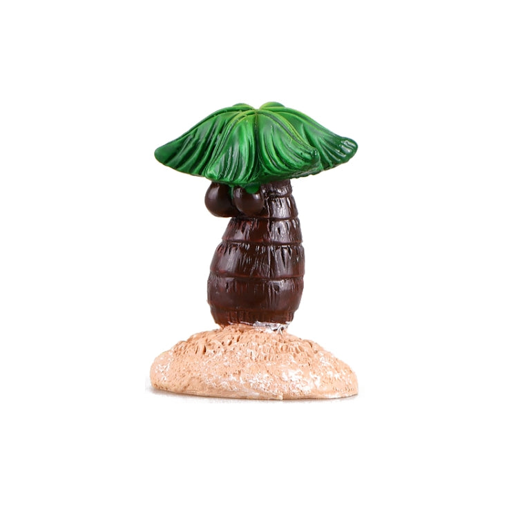10 PCS Beach Ocean Series Resin Craft Ornament Small Tree