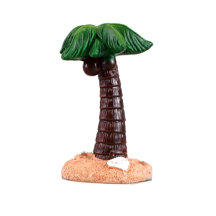 10 PCS Beach Ocean Series Resin Craft Ornament Big Tree