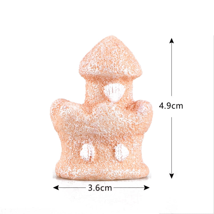 10 PCS Beach Ocean Series Resin Craft Ornament Sand Carving Castle