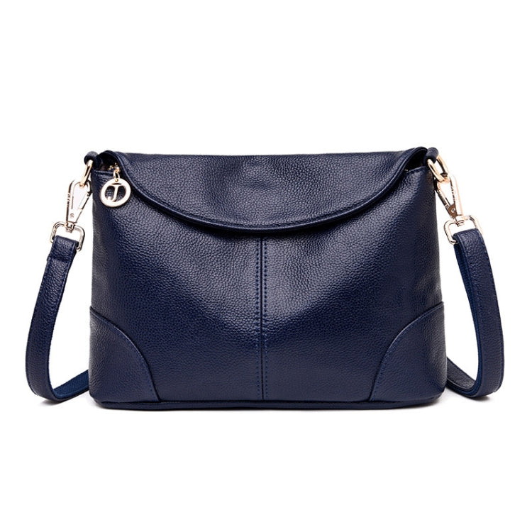 Ladies Fashion Single Shoulder Soft Leather Small Square Bag