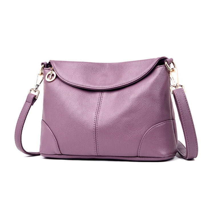 Ladies Fashion Single Shoulder Soft Leather Small Square Bag