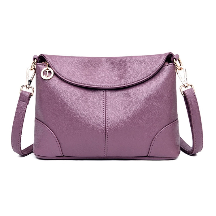 Ladies Fashion Single Shoulder Soft Leather Small Square Bag