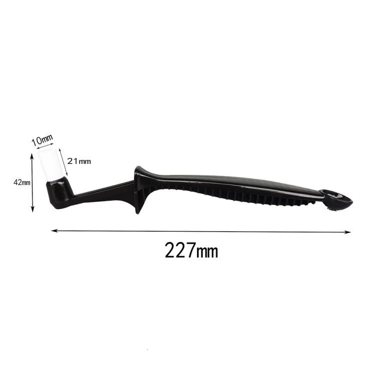 2 PCS KFS-05 Longitudinal Handle Coffee Machine Cleaning Brush