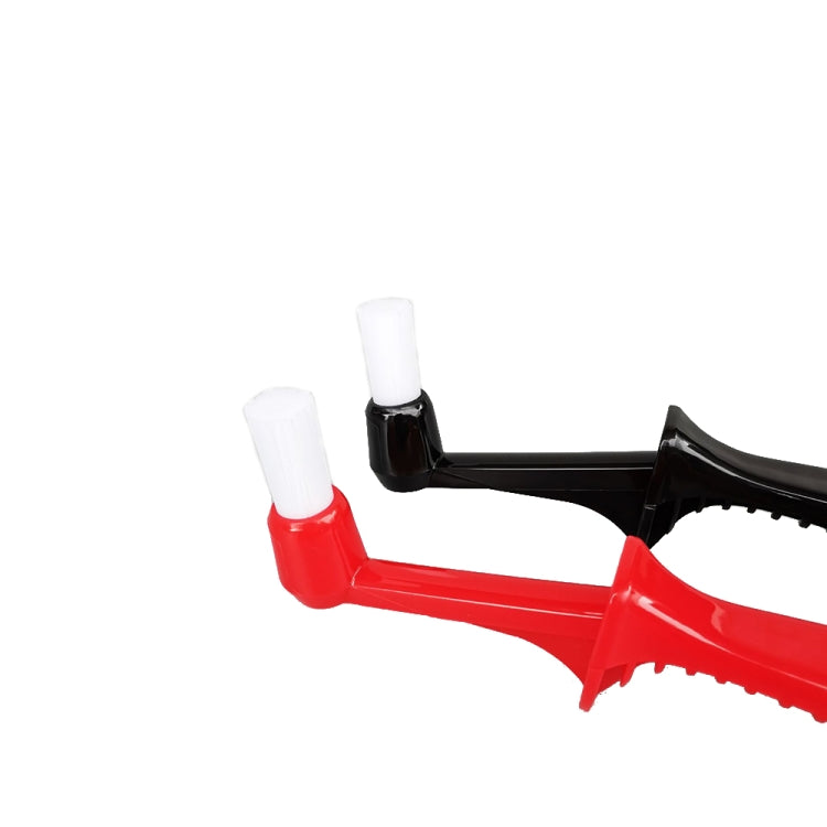 2 PCS KFS-05 Longitudinal Handle Coffee Machine Cleaning Brush