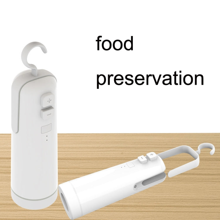 BL20222022 Home Sealer Mini Vacuum Machine Electric Air Pump, Colour: White