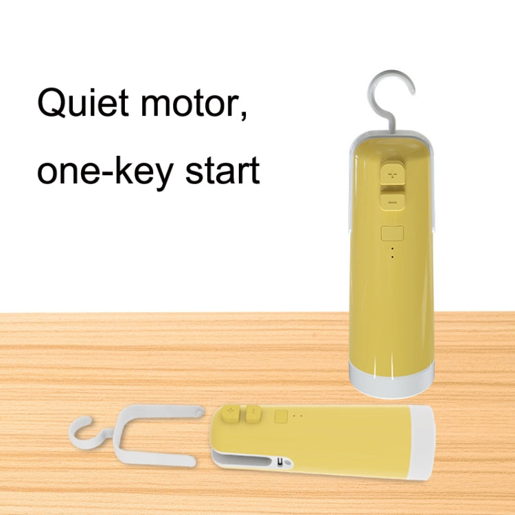 BL20222022 Home Sealer Mini Vacuum Machine Electric Air Pump, Colour: Yellow