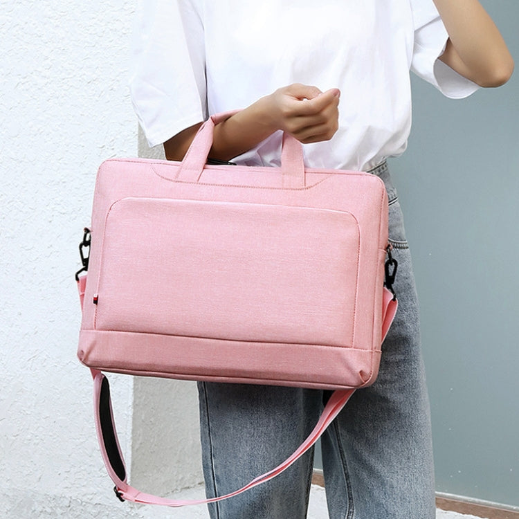 1169 Multifunctional Wear-resistant Scratch-resistant Computer Bag, Size: 14-inch(Black)