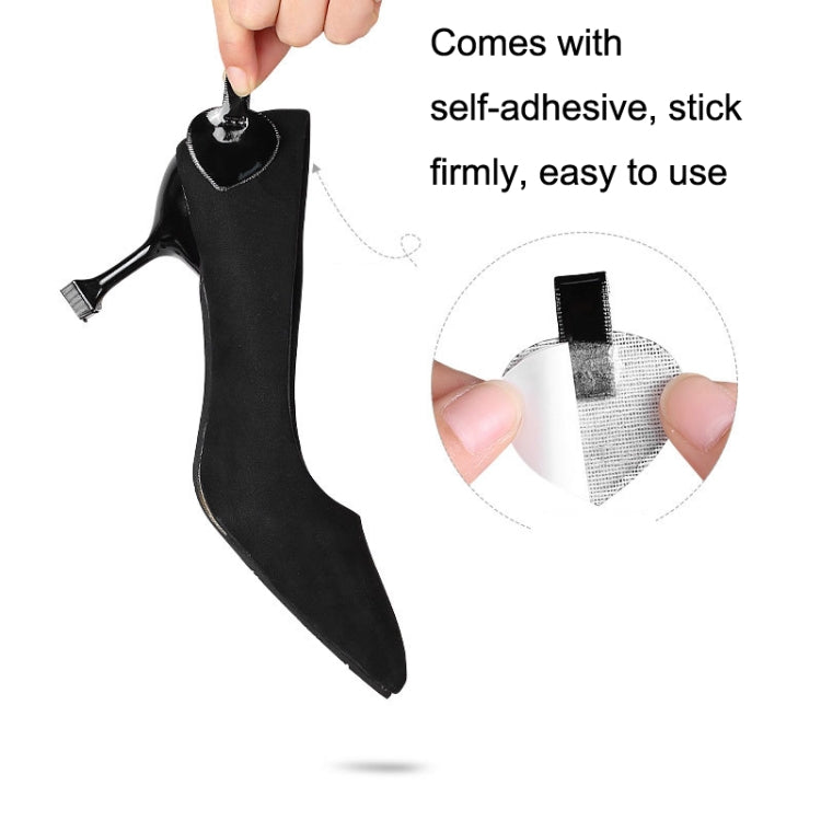 2 Pairs High Heel Shoes Prevent Heel Drop Shoelaces Four-Leaf Grass Shoelace Buckle