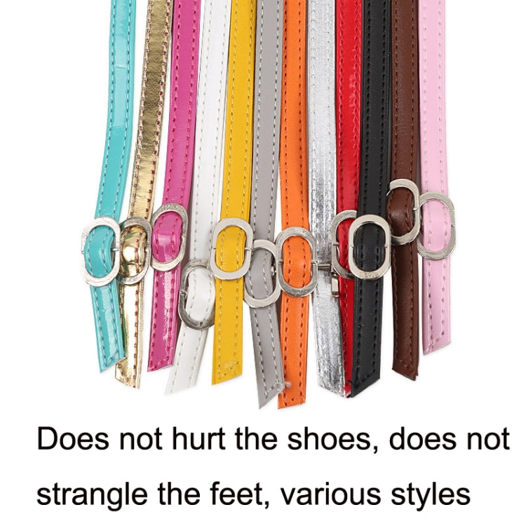 5 Pairs High Heels Leather Shoes Anti-heel Laces