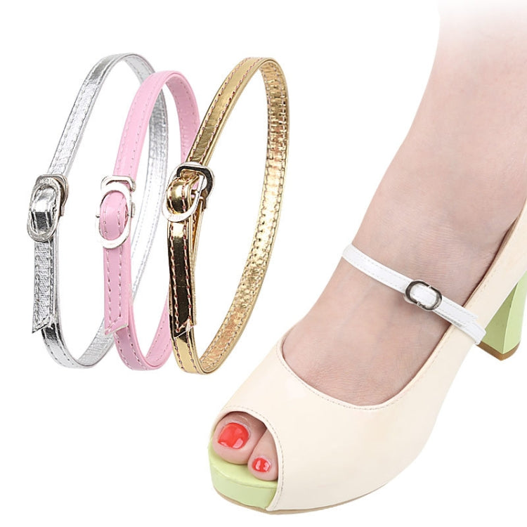 5 Pairs High Heels Leather Shoes Anti-heel Laces