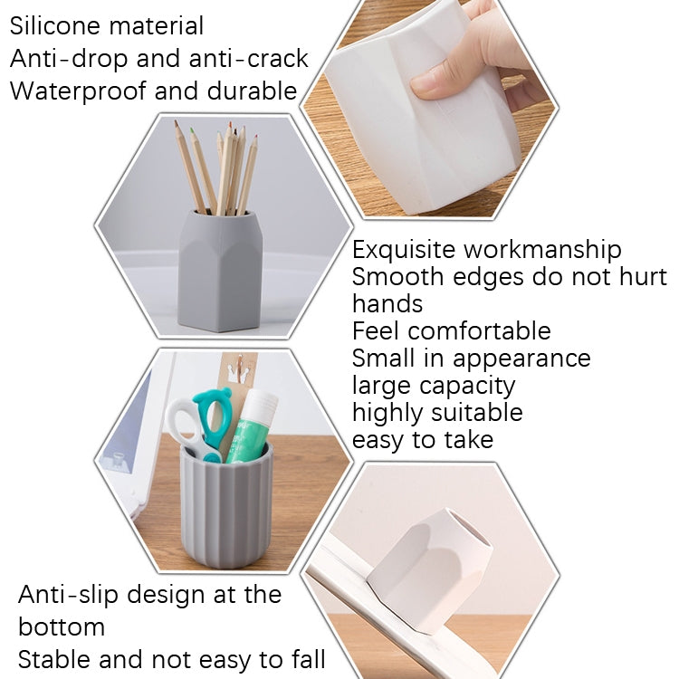 Desktop Simple Cosmetic Pen Storage Student Pen Holder Stationery Box