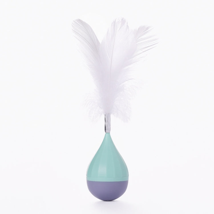 Cat Interactive Toy to Relieve Boredom Feather Tumbler Amusing Cat Stick