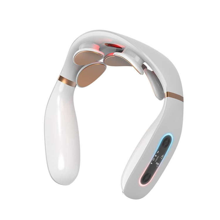 T12 Home Mini Automatic Pulse Smart Cervical Massager, Style: Standard Model (Gray)