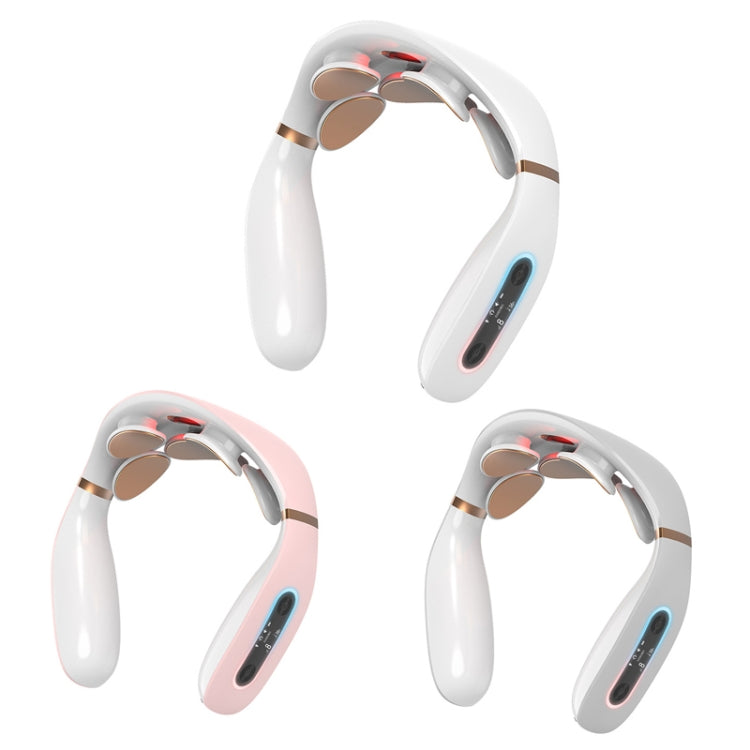 T12 Home Mini Automatic Pulse Smart Cervical Massager, Style: Standard Model (Gray)