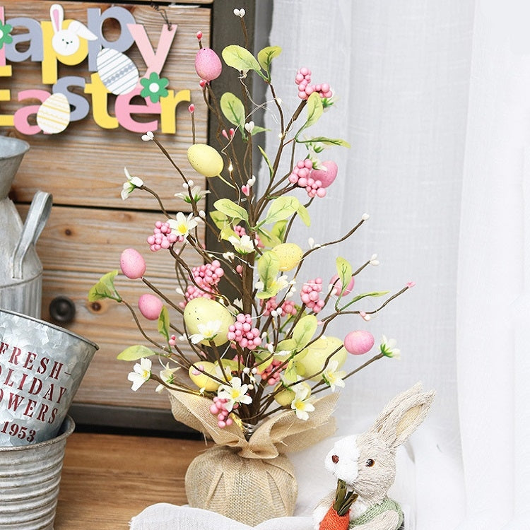 Easter LED Lights Colorful Egg Decorative Tree