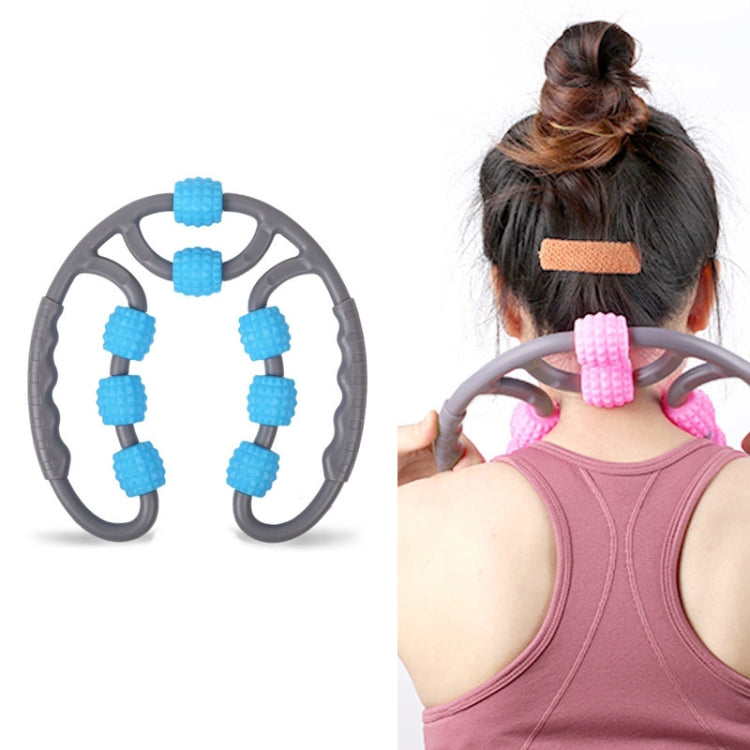 2 PCS Eight Round Yoga Training Roller Ring-Shaped Leg Massager