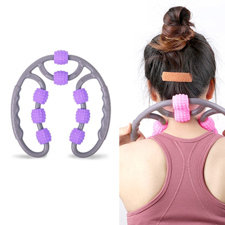 2 PCS Eight Round Yoga Training Roller Ring-Shaped Leg Massager