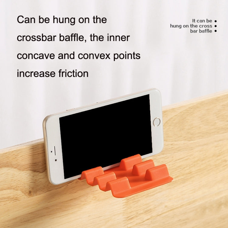 10 PCS Portable Wave Multi-Angle Adjustable Phone Holder(Green)