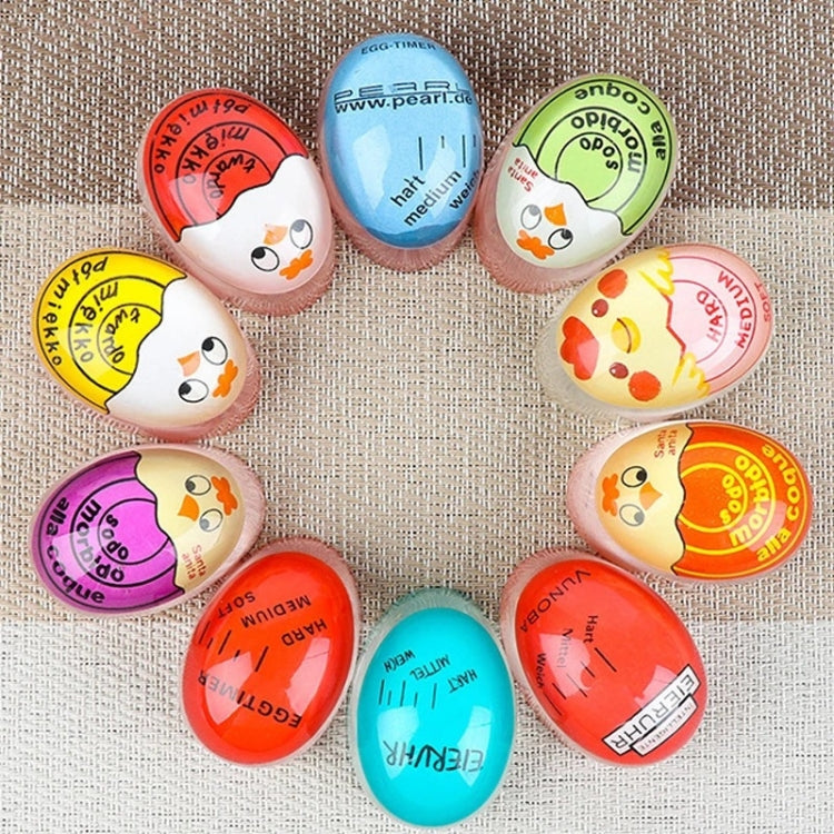 3 PCS Boiled Egg Timer Reminder Color-changing Cartoon Egg Timer, Specification: Red Chick