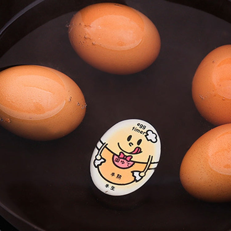 3 PCS Boiled Egg Timer Reminder Color-changing Cartoon Egg Timer, Specification: Orange Chick