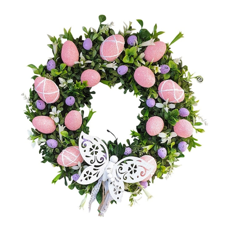Easter Wreath Family Holiday Decoration Props
