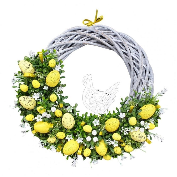 Easter Wreath Family Holiday Decoration Props