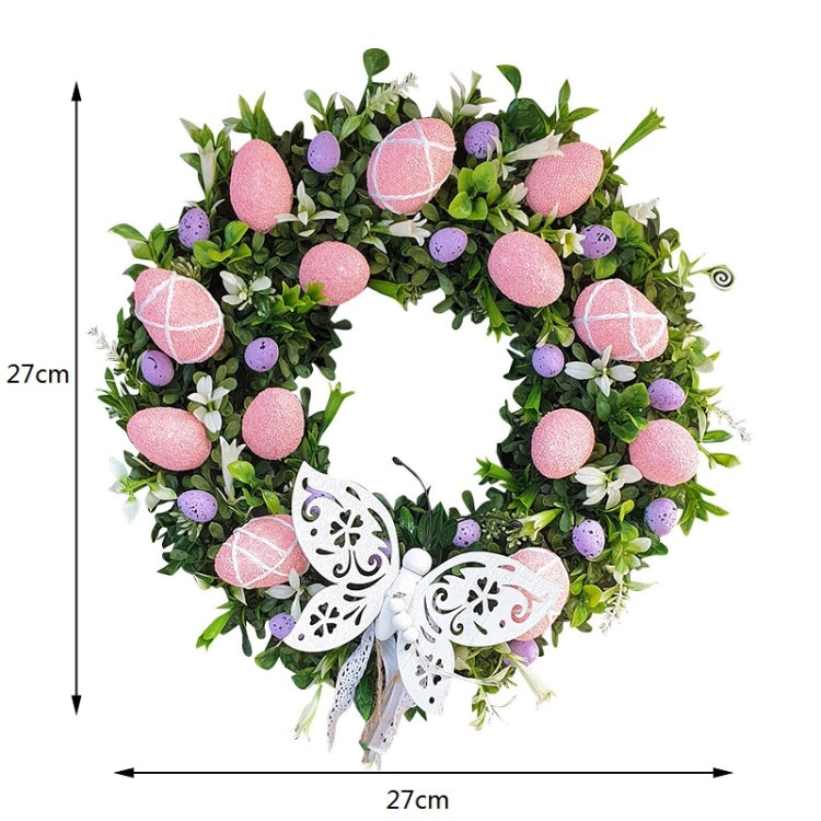 Easter Wreath Family Holiday Decoration Props