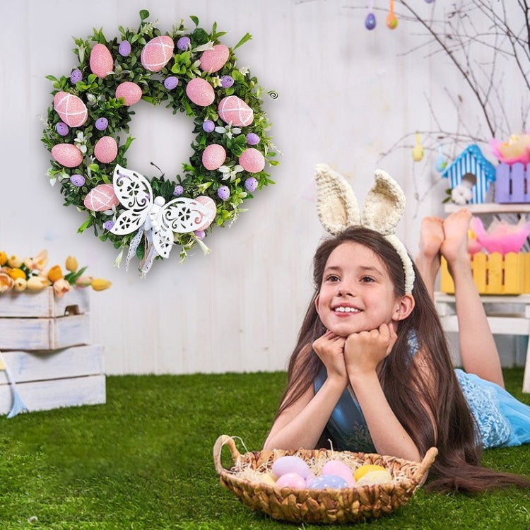 Easter Wreath Family Holiday Decoration Props