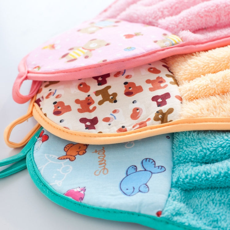 10 PCS Kitchen Hand Towel Absorbent Coral Fleece Thickened Rag