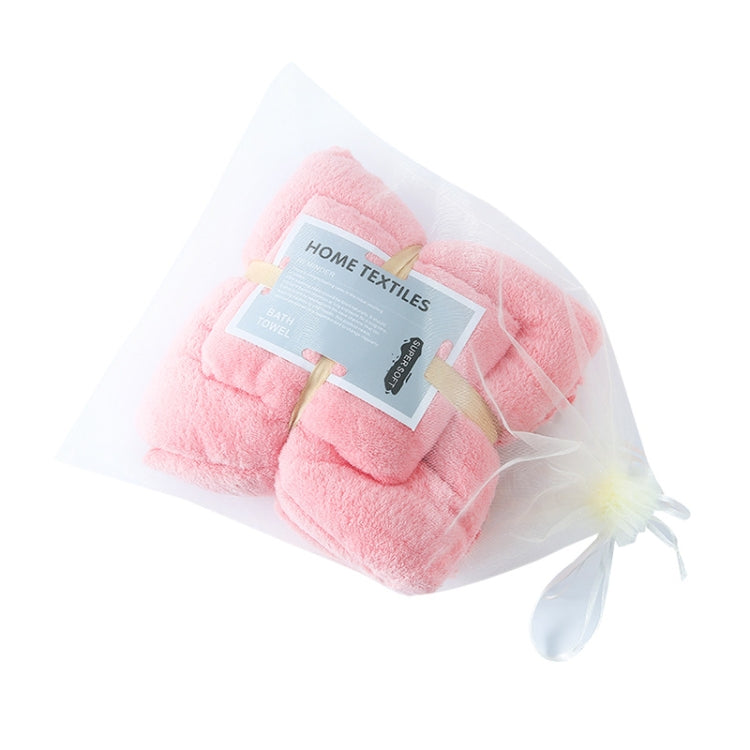 Bath Towel + Towel Set Can Wear Coral Fleece Beach Towel